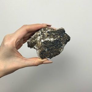 Raw Green/White Moss Agate Crystal Healing Spiritual Home Decor Accent